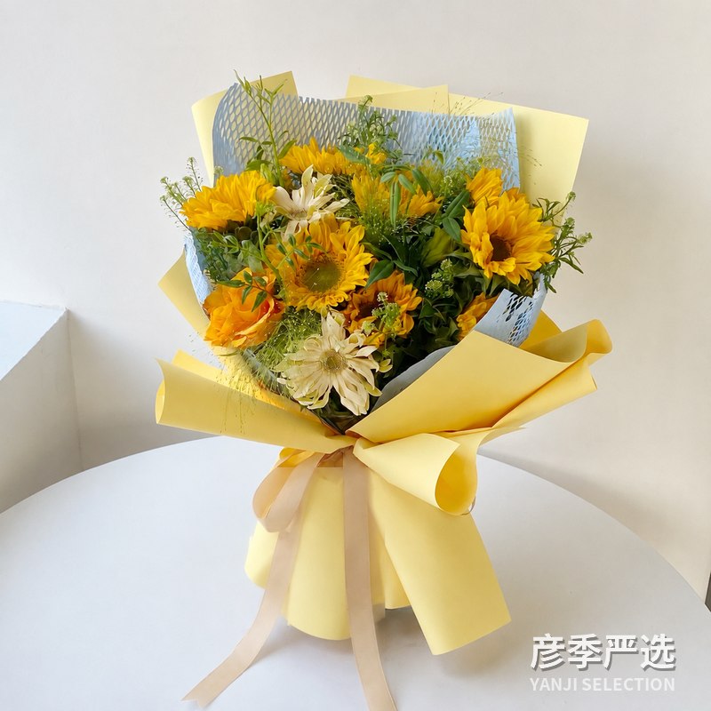 向日葵暖阳花束