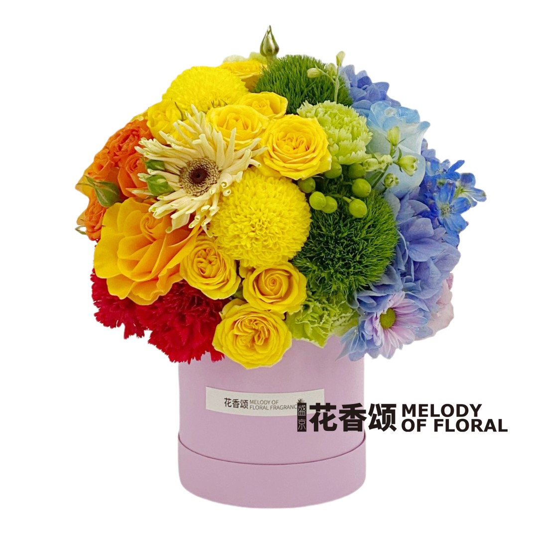 彩虹花桶(S)