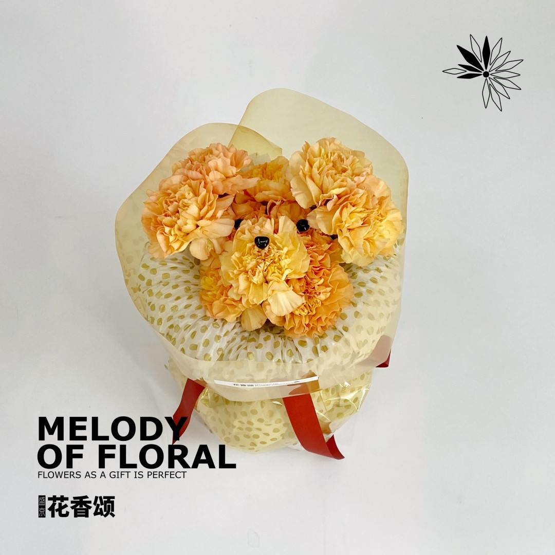 萌萌狗花束(MINI)